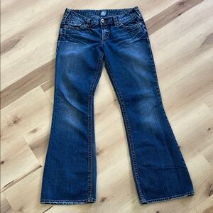 Silver Jeans Dark Wash Flare Jeans